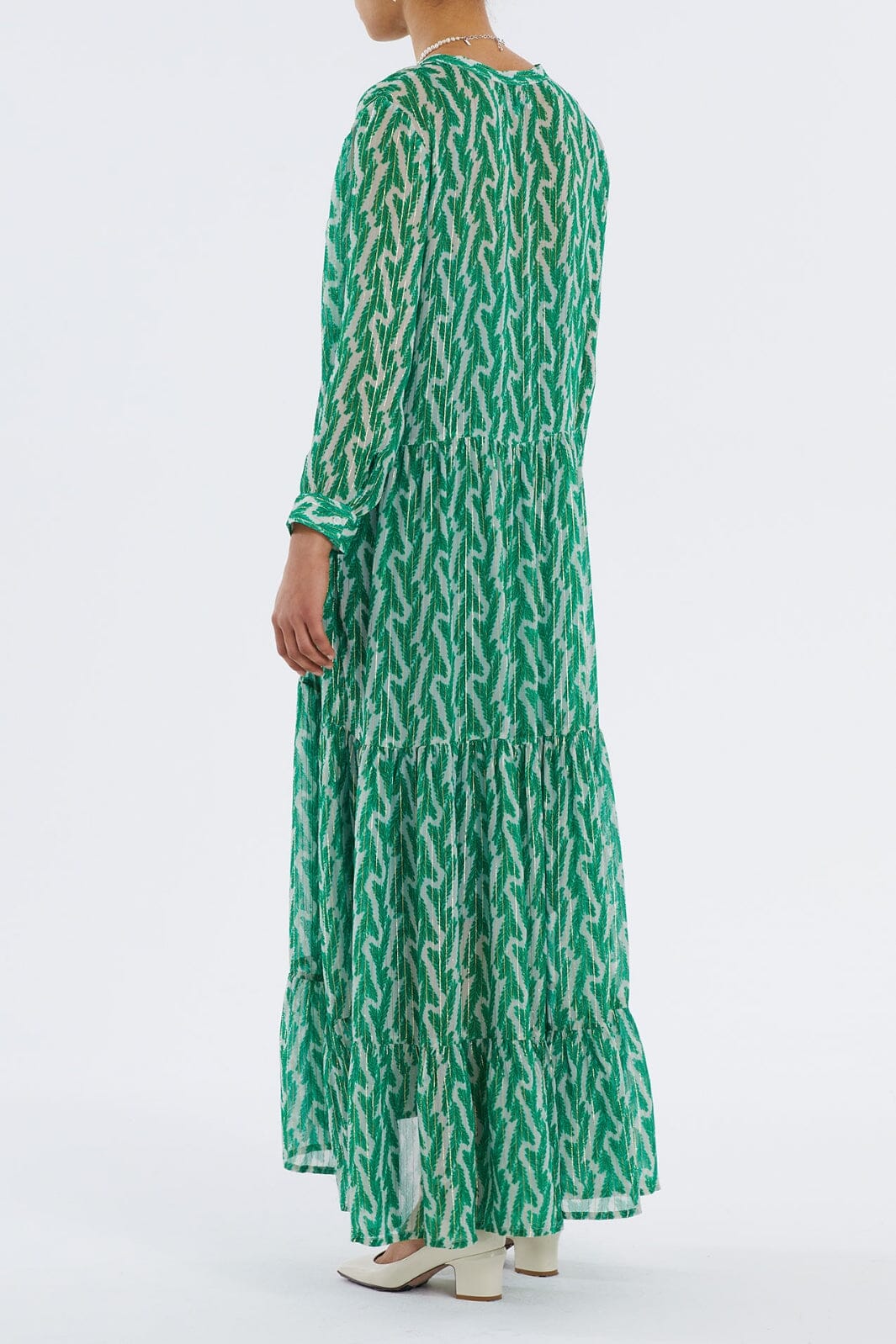 Forudbestilling - Lollys Laundry - Nee Dress - 40 Green - (Marts/April) Kjoler 