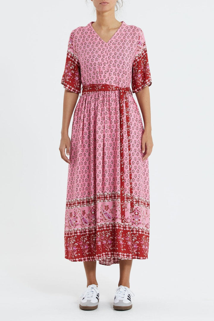 Forudbestilling - Lollys Laundry - Sumia Dress - 51 Pink - (Marts/April) Kjoler 