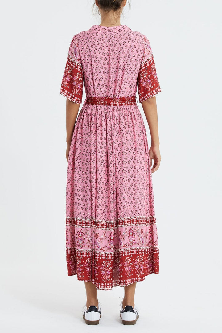Forudbestilling - Lollys Laundry - Sumia Dress - 51 Pink - (Marts/April) Kjoler 