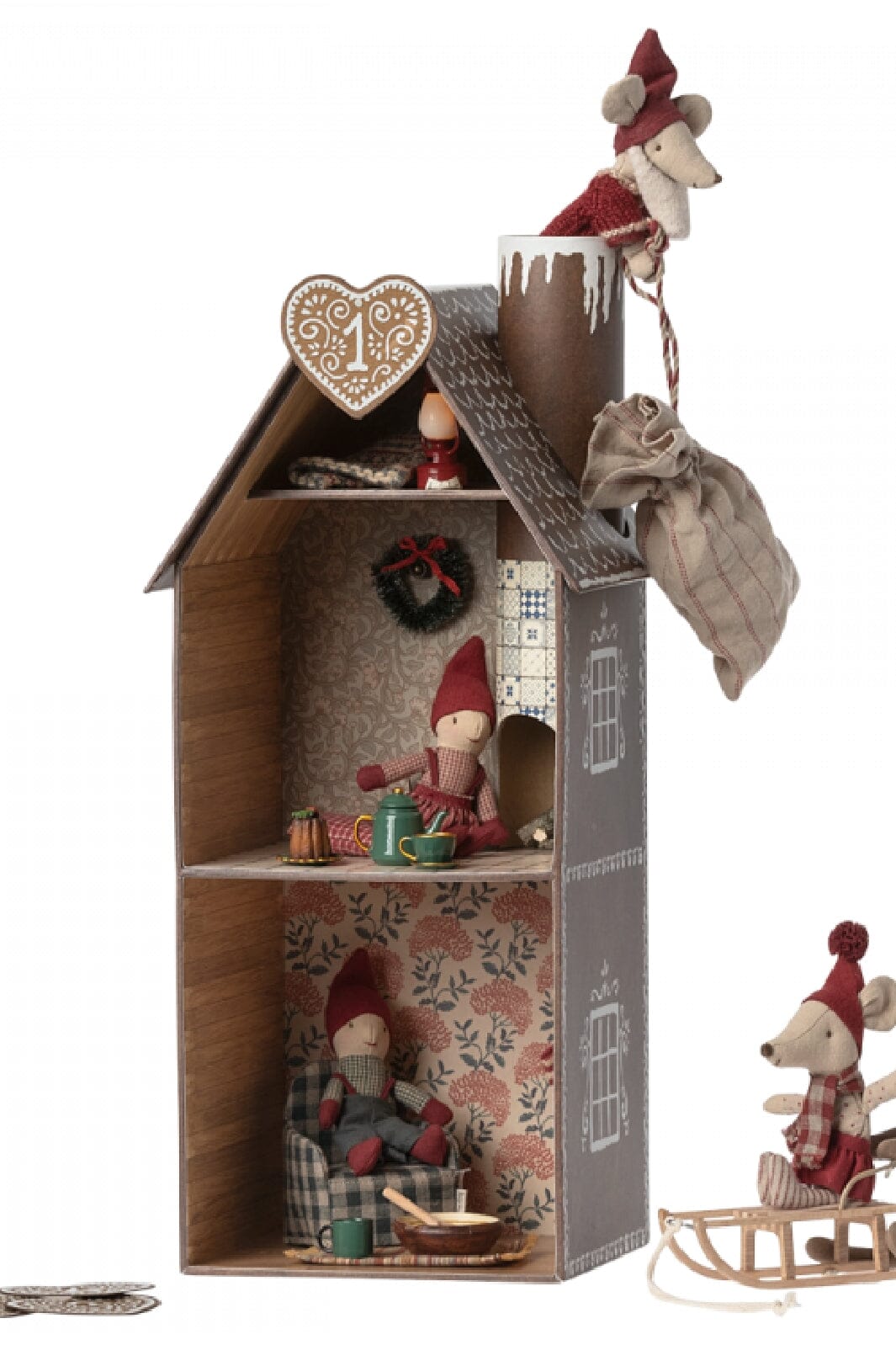 Forudbestilling - Maileg - Gingerbread House, Mouse Jul 