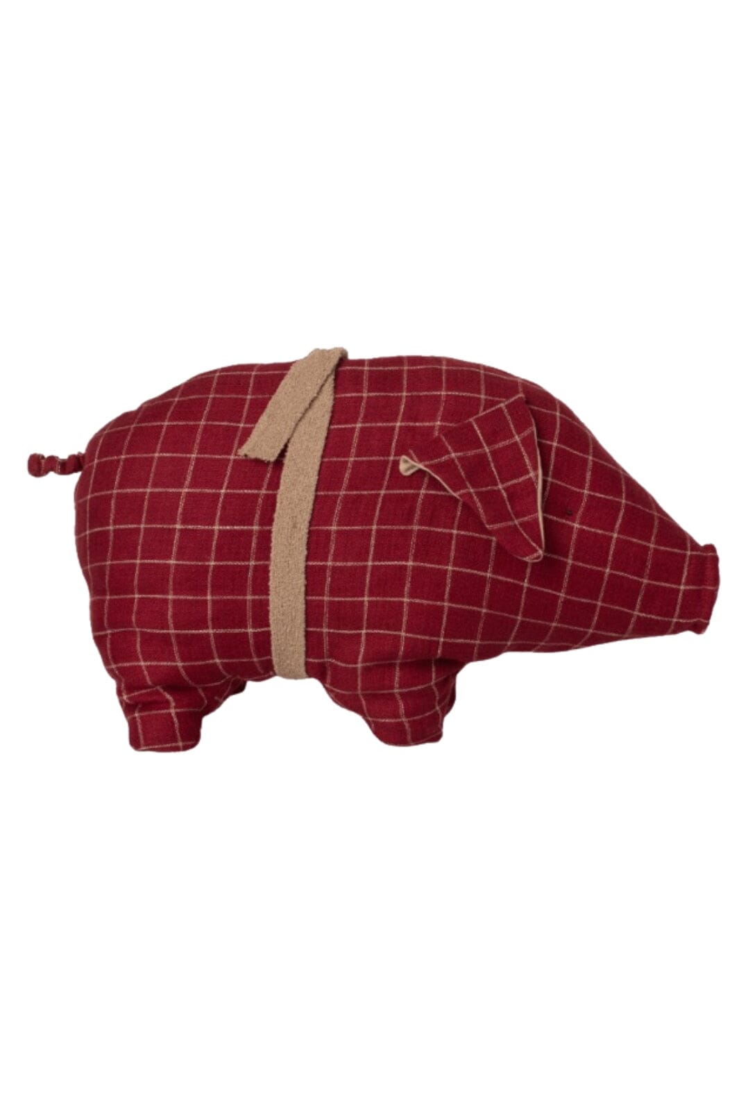 Forudbestilling - Maileg - Pig, Medium - Red Jul 