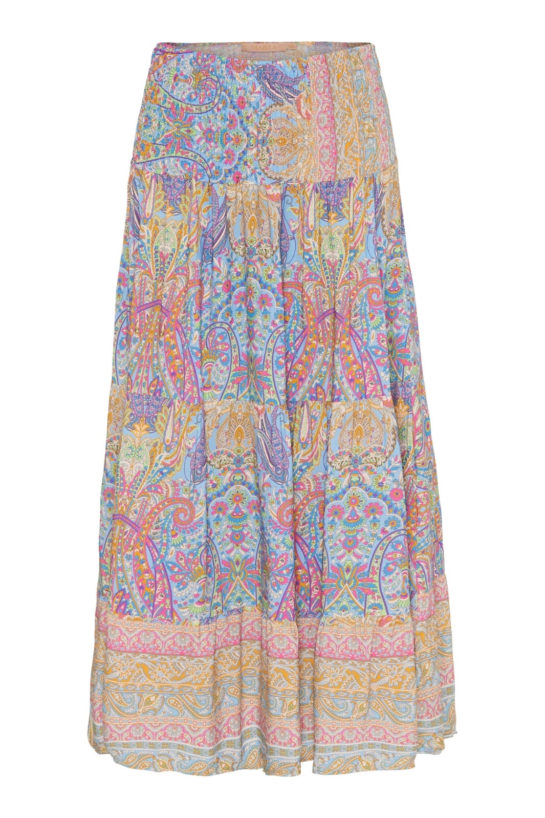 Forudbestilling - Marta Du Chateau - Skirt - 5201 Sky 4174 Print Nederdele 