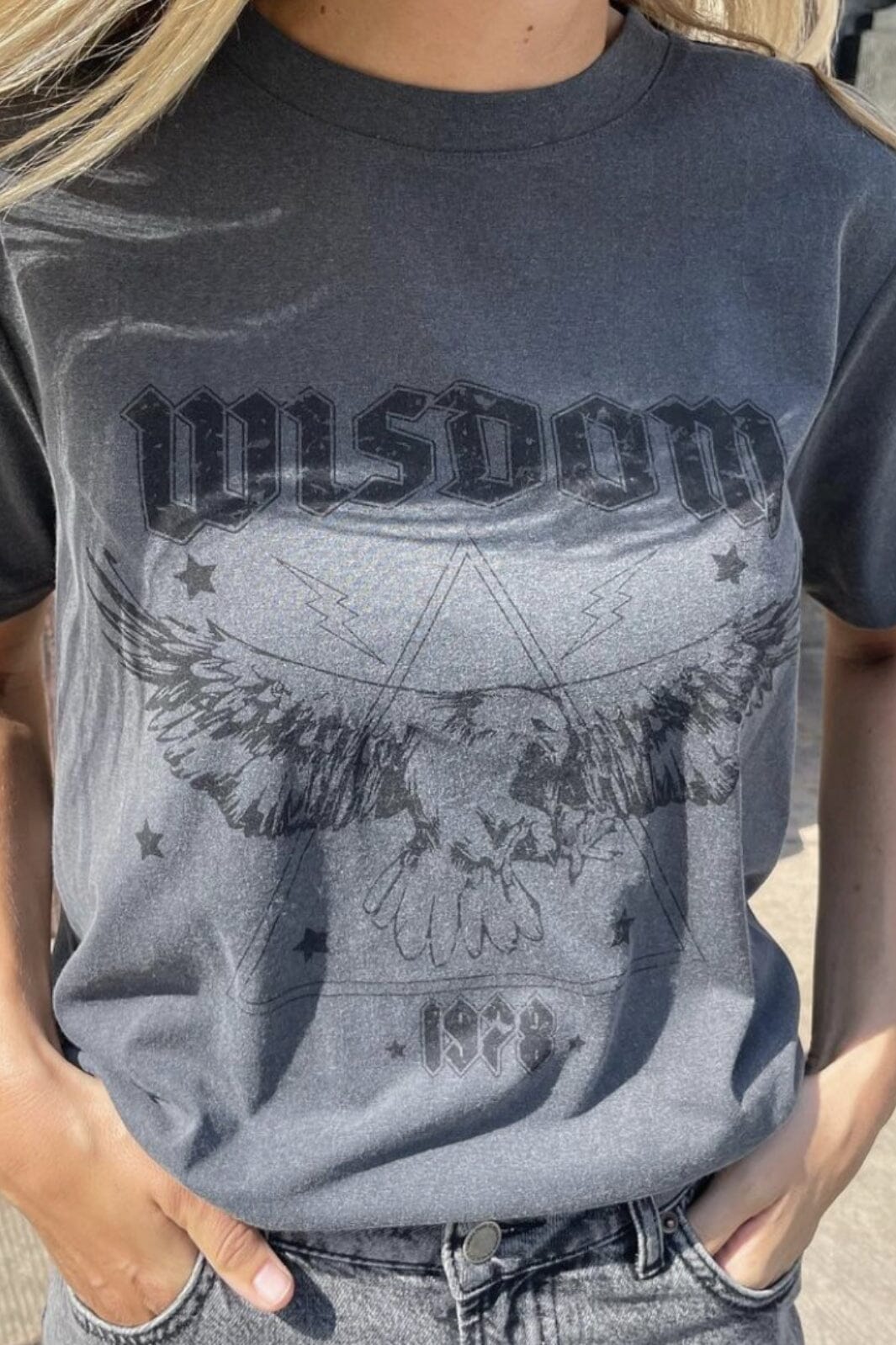 Forudbestilling - MbyM - Wisdom-M - Arsenic Grey (Juli) T-shirts 