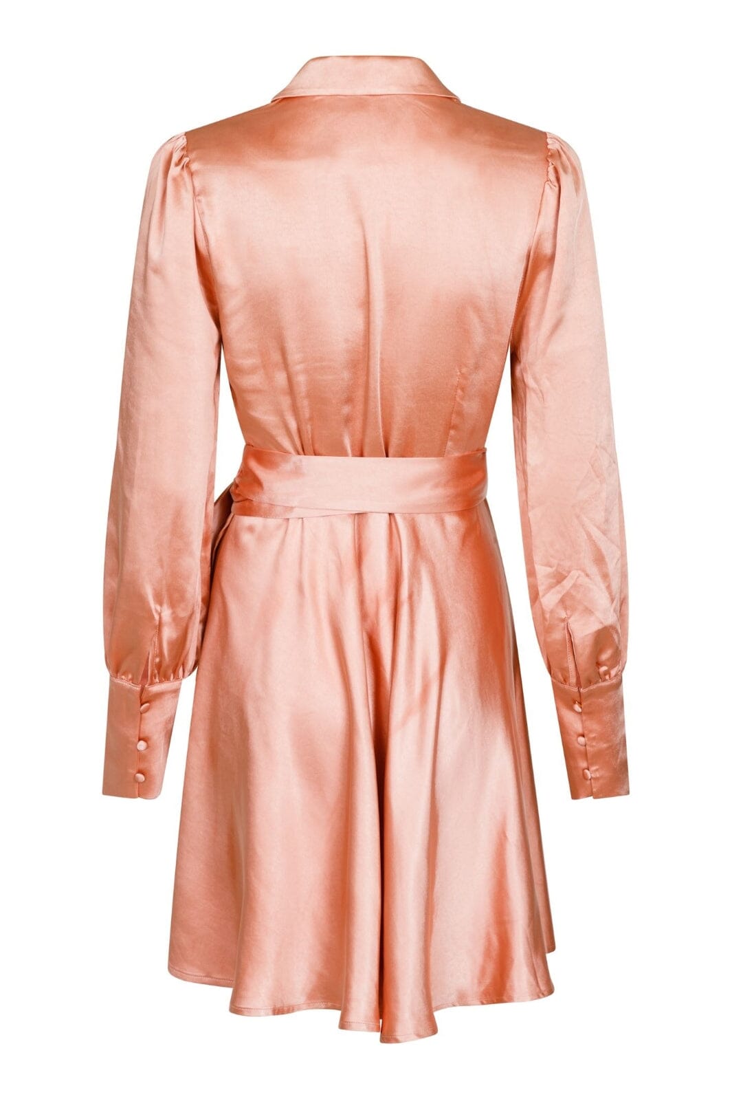 Forudbestilling - Neo Noir - Dawn Satin Dress - Dusty rose (Start Februar) Kjoler 