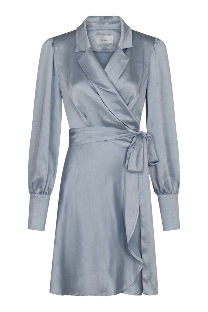 Forudbestilling - Neo Noir - Dawn Satin Dress - Light grey (Start Februar) Kjoler 