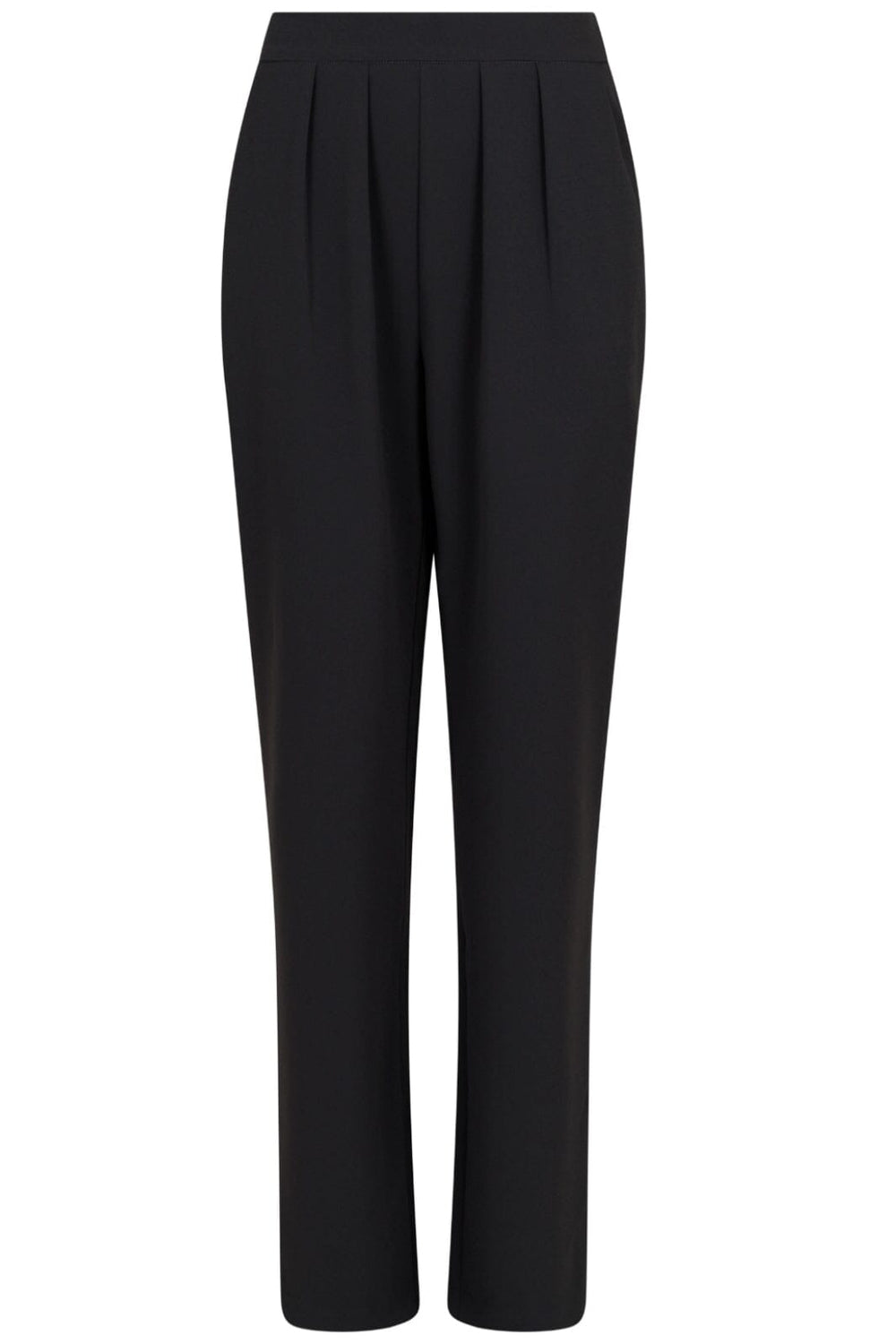 Forudbestilling - Neo Noir - Lotan Crepe Pants - Black Bukser 