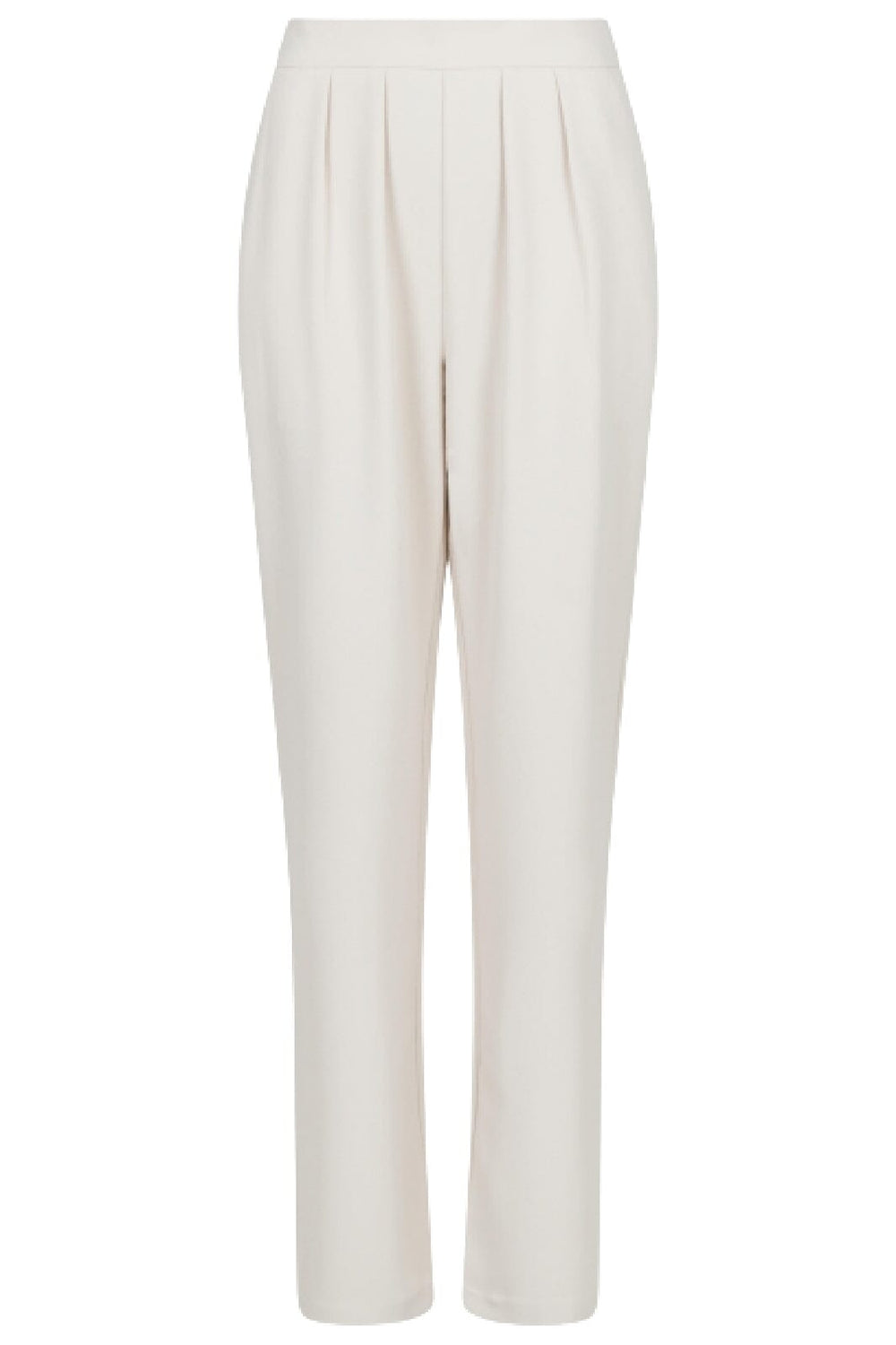 Forudbestilling - Neo Noir - Lotan Crepe Pants - Creme Bukser 