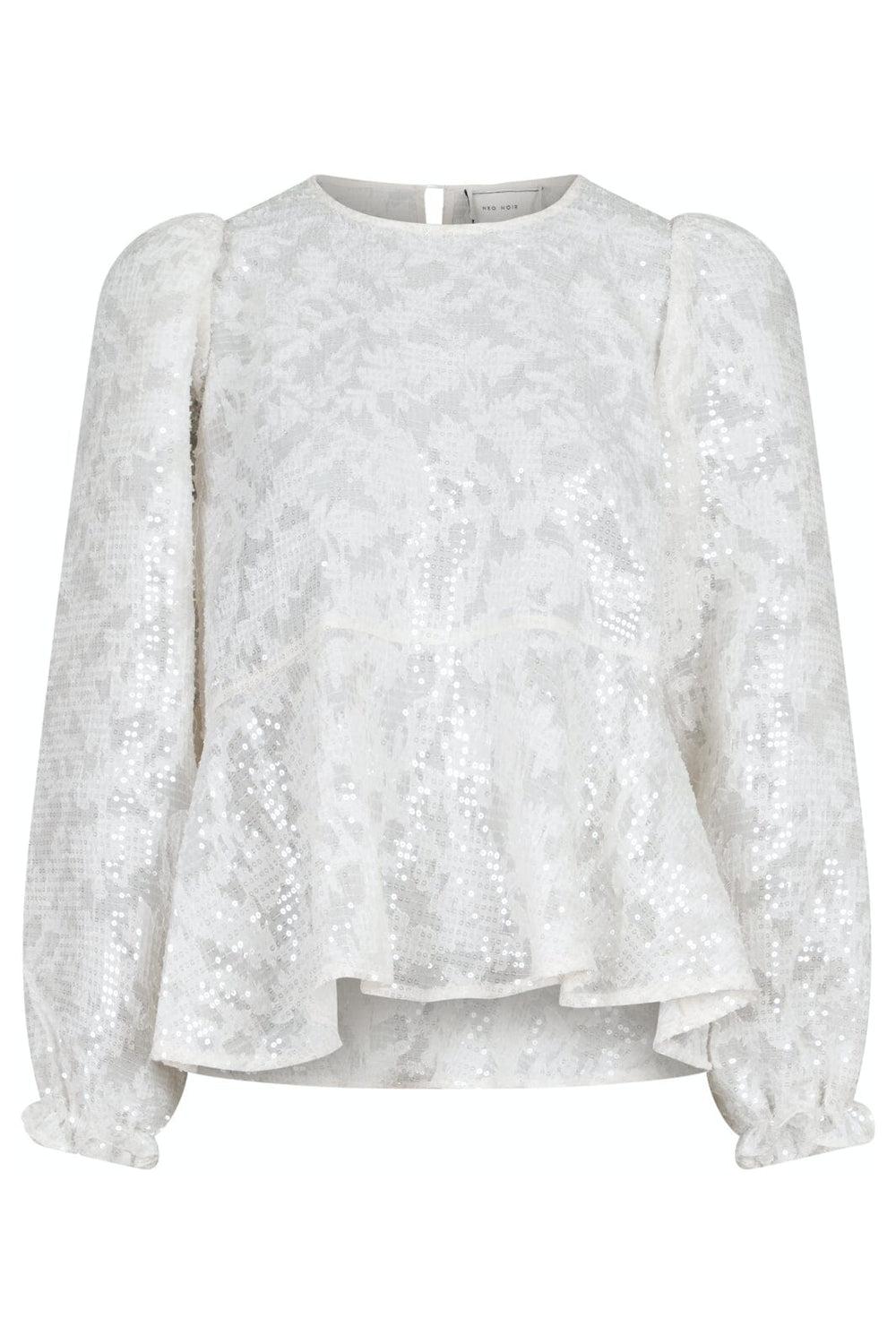 Forudbestilling - Neo Noir - Rizzo Sequins Blouse - Ivory Bluser 