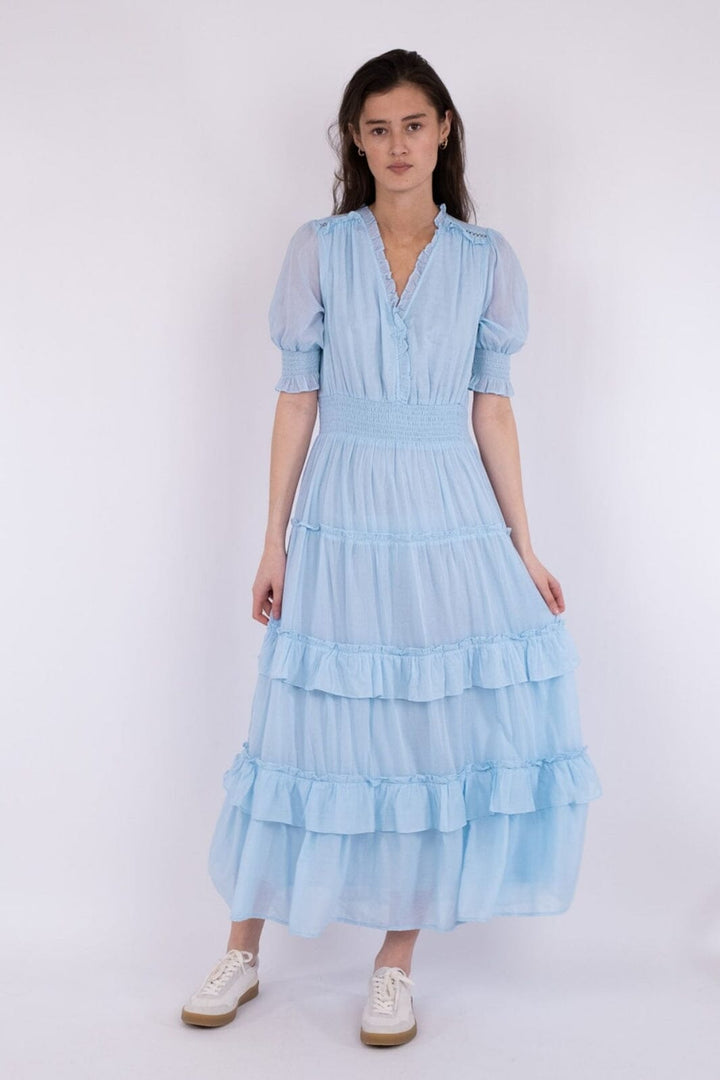 Forudbestilling - Neo Noir - Sophie S Voile Dress - Light Blue (Juni) Kjoler 