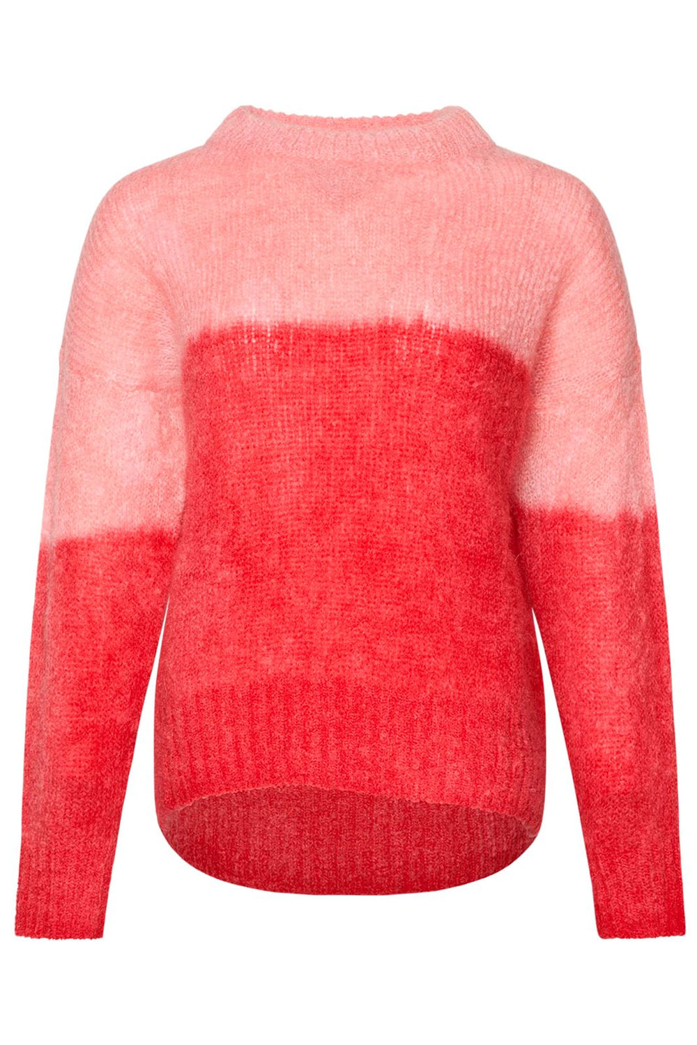 Forudbestilling - Noella - Belinda Dip Sweater - Pink (Februar) Strikbluser 