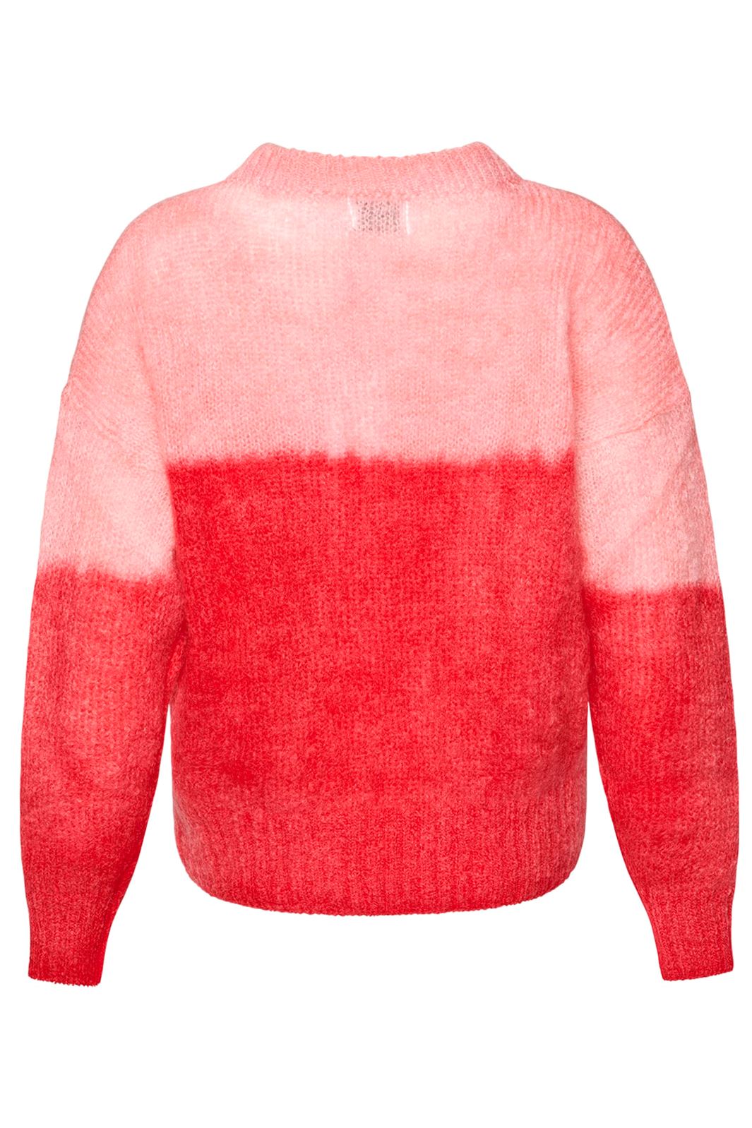 Forudbestilling - Noella - Belinda Dip Sweater - Pink (Februar) Strikbluser 