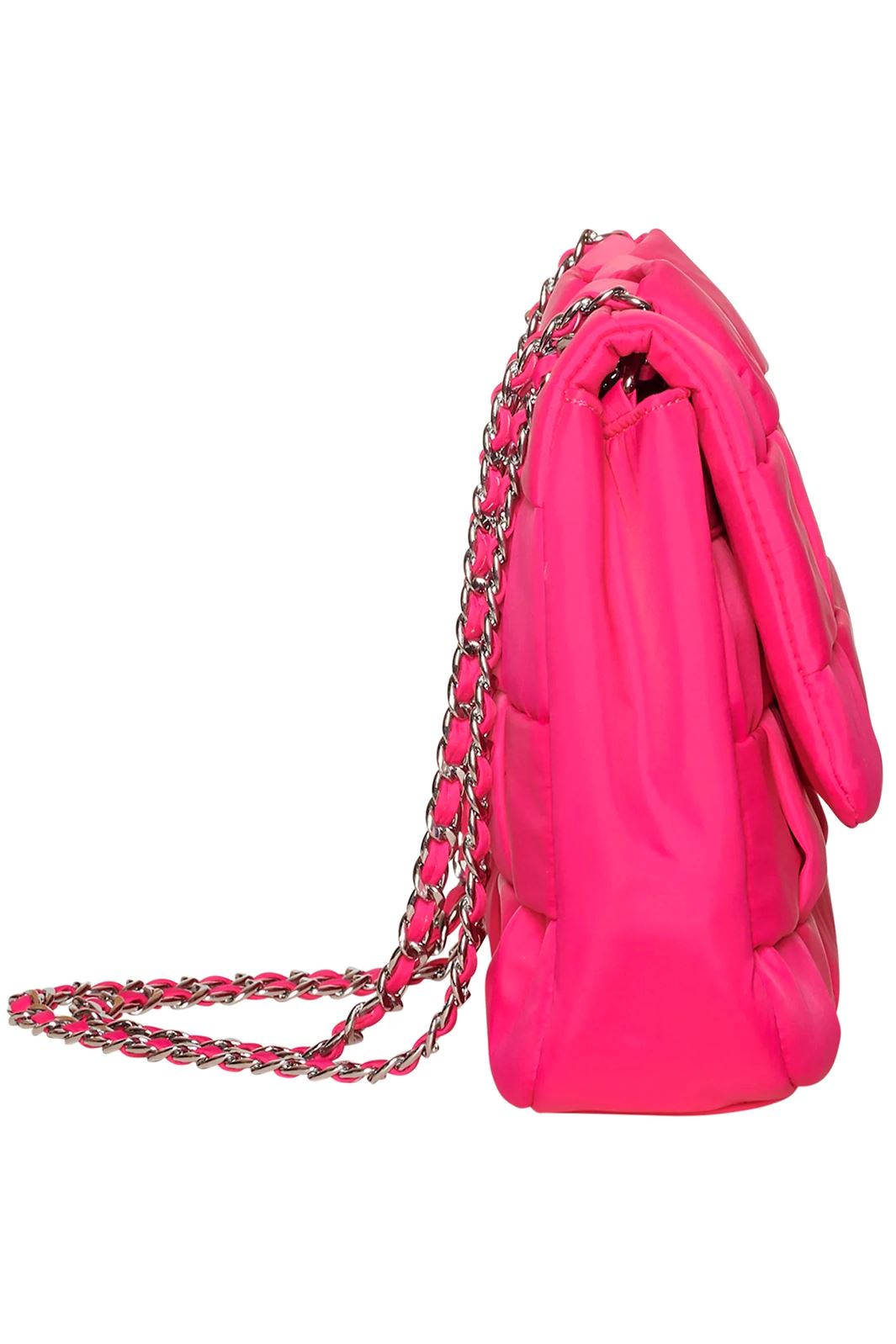 Forudbestilling - Noella - Brad Braided Panel Bag - Magenta (Juni) Tasker 