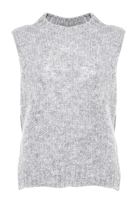 Forudbestilling - Noella - Kala Vest Wool - Light Grey Melange Veste 