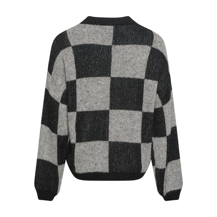 Noella - Kiana Knit Sweater - Black/Grey