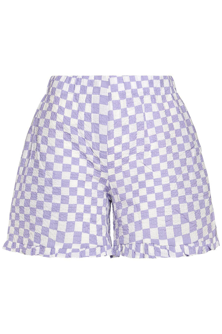 Forudbestilling - Noella - Mariana Ruffle shorts - Lavender (Maj/Juni) Shorts 