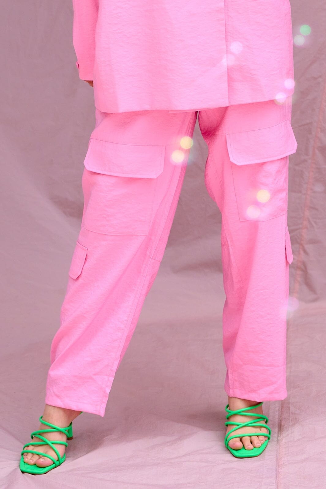 Forudbestilling - Noella - Mika Cargo Pants - Candy pink (Februar) Bukser 
