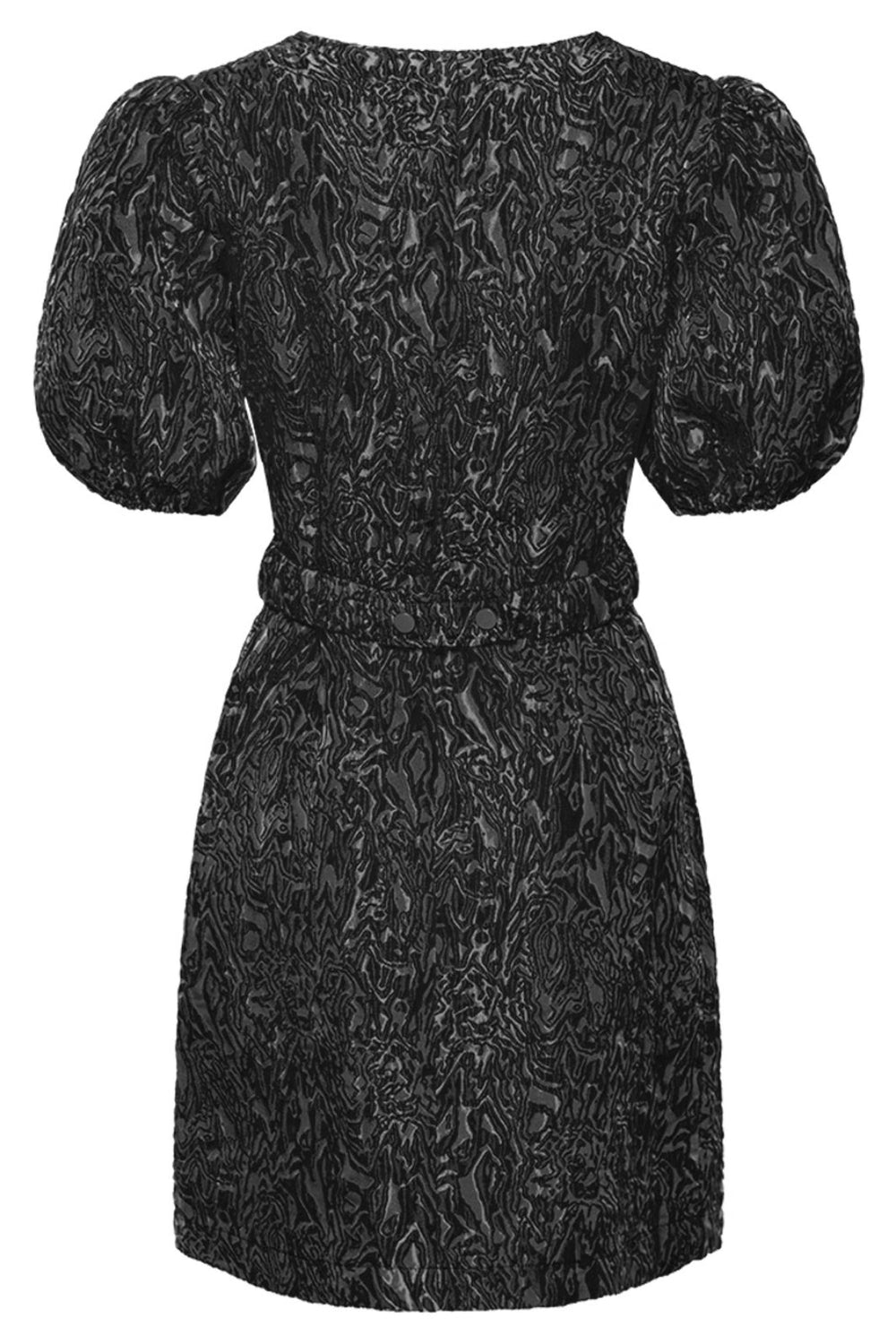 Forudbestilling - Noella - Neva Belt Dress - Black (September/Oktober) Kjoler 