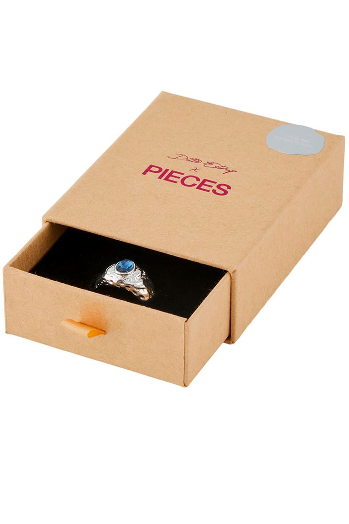 Forudbestilling - Pieces x Ditte Estrup - FpMirsa Ring - Silver Colour (16 Maj) Ringe 