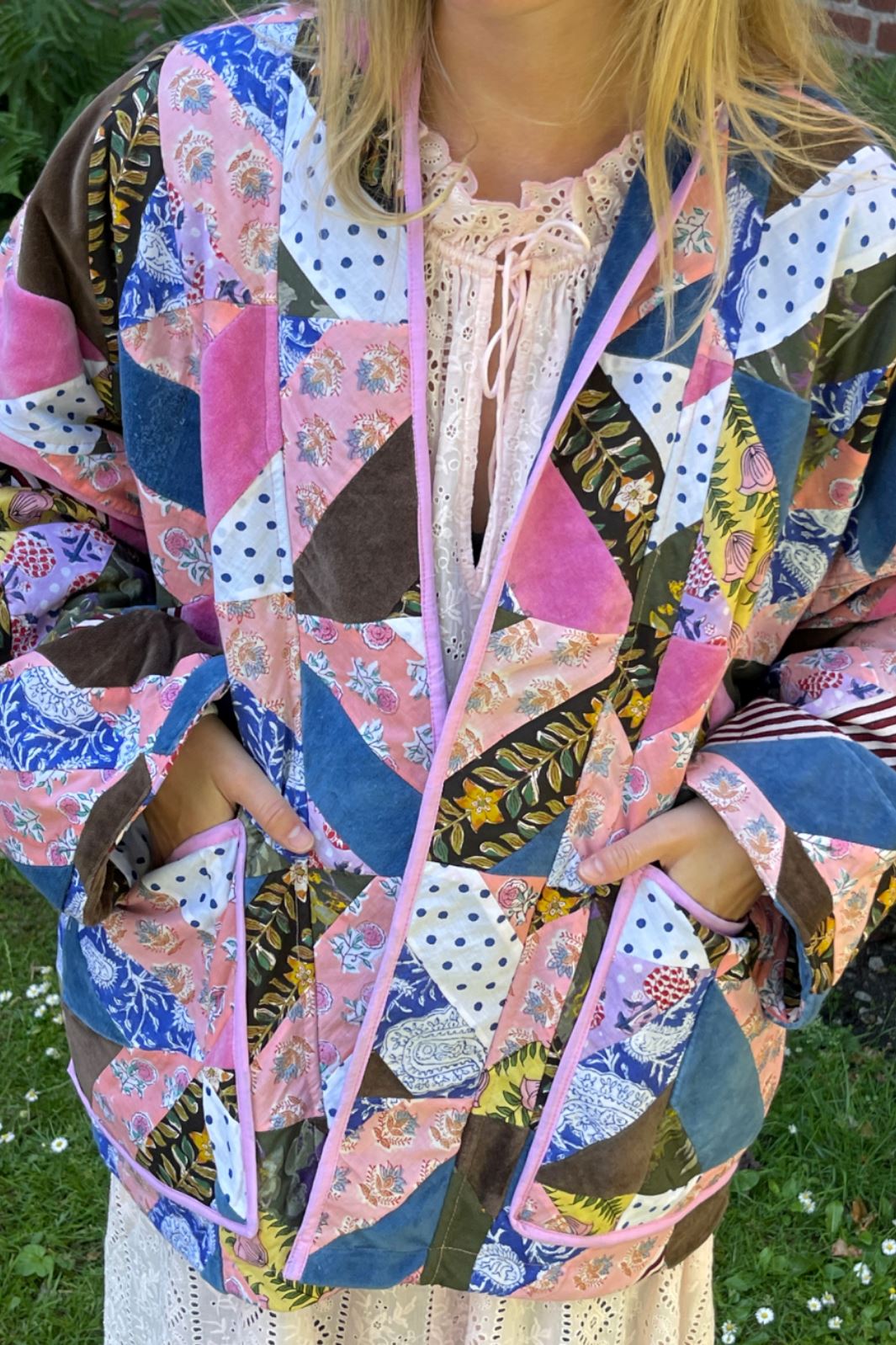 Forudbestilling - Sissel Edelbo - Elliot Vintage Patchwork Jacket - Mix Jakker 