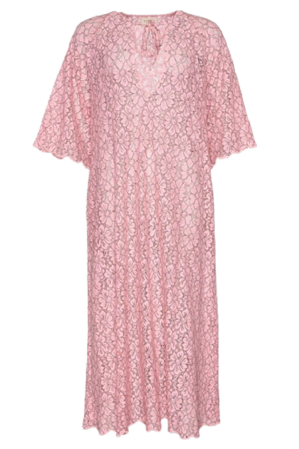 Forudbestilling - Sissel Edelbo - Lace Leftover Dress - Pink Kjoler 