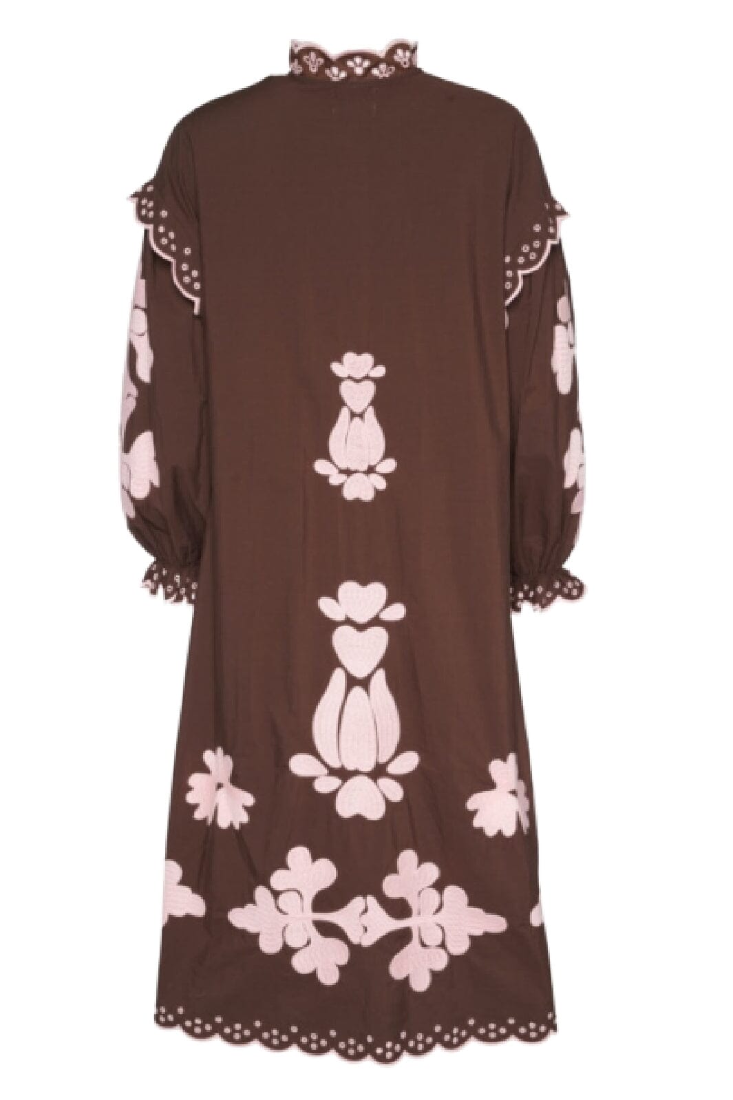 Forudbestilling - Sissel Edelbo - Lilly Organic Cotton Dress - Seal Brown Kjoler 