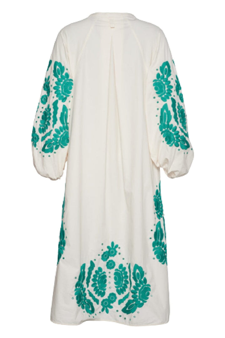 Forudbestilling - Sissel Edelbo - Rikke Organic Cotton Shirt Dress - Off-White - (Februar) Kjoler 