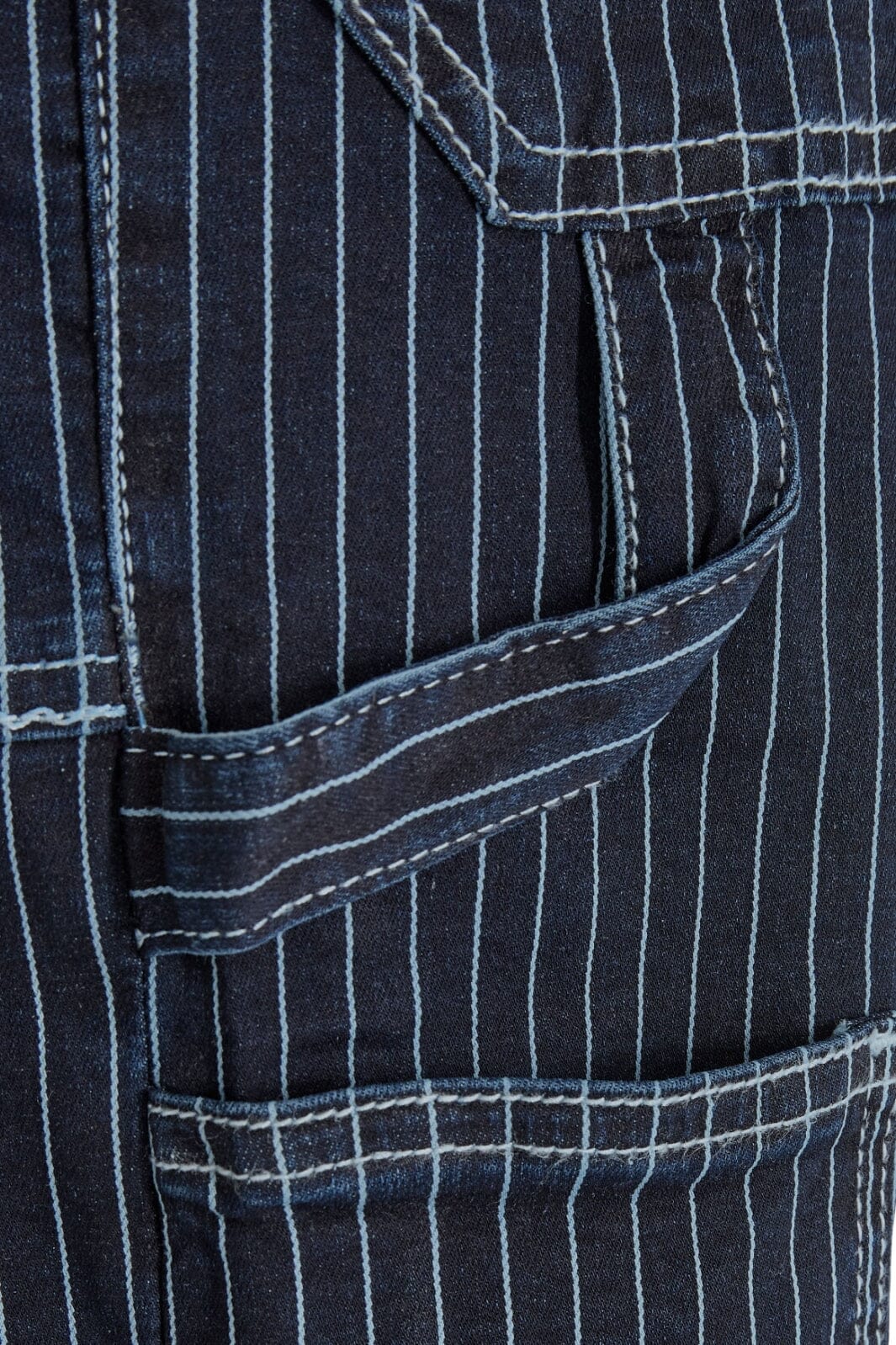 Forudbestilling - Sofie Schnoor - S231348 Trousers - Dark Blue striped - (Maj) Bukser 