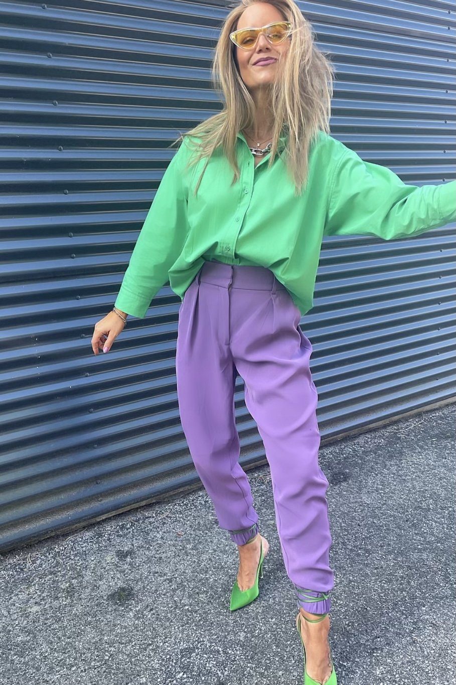 Forudbestilling - Valentin Studio - Pretty Waisted Pants - Purple (Uge 37/38) Bukser 