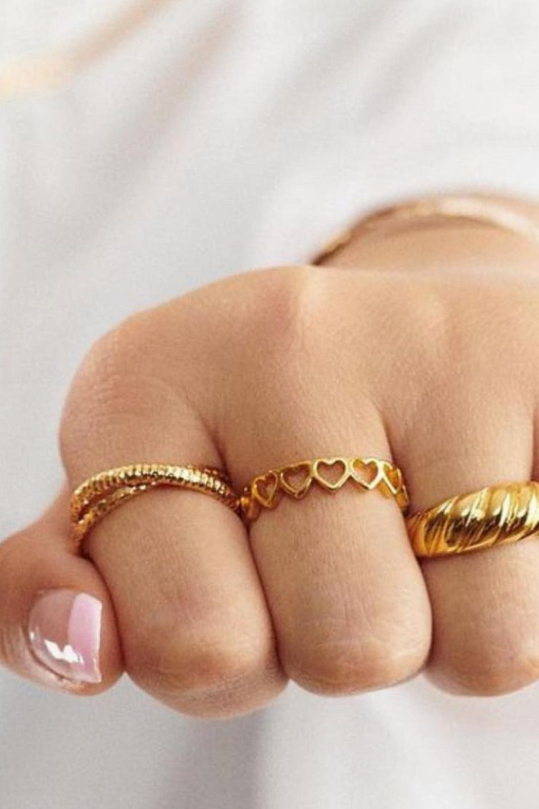 FRIIHOF+SIIG - Hjerte ring - Guld Ringe 