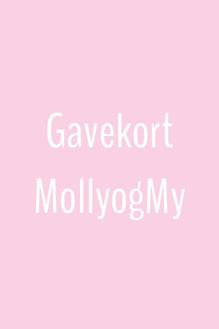 Gavekort til MollyogMy Gavekort 