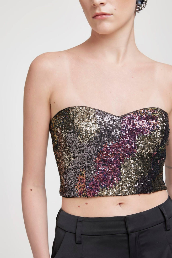 Gestuz - AblinaGZ corsage - Multi sequince Toppe 