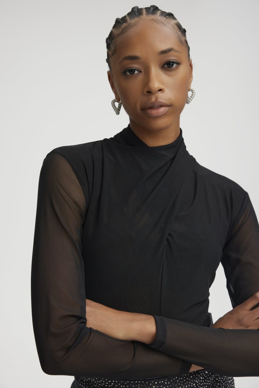 Gestuz - AdiaGZ ls blouse - Black Bluser 