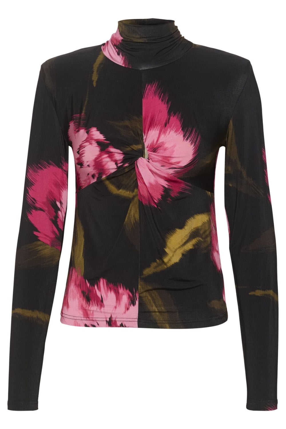 Gestuz - AlineGZ P blouse - Pink Flower Bluser 