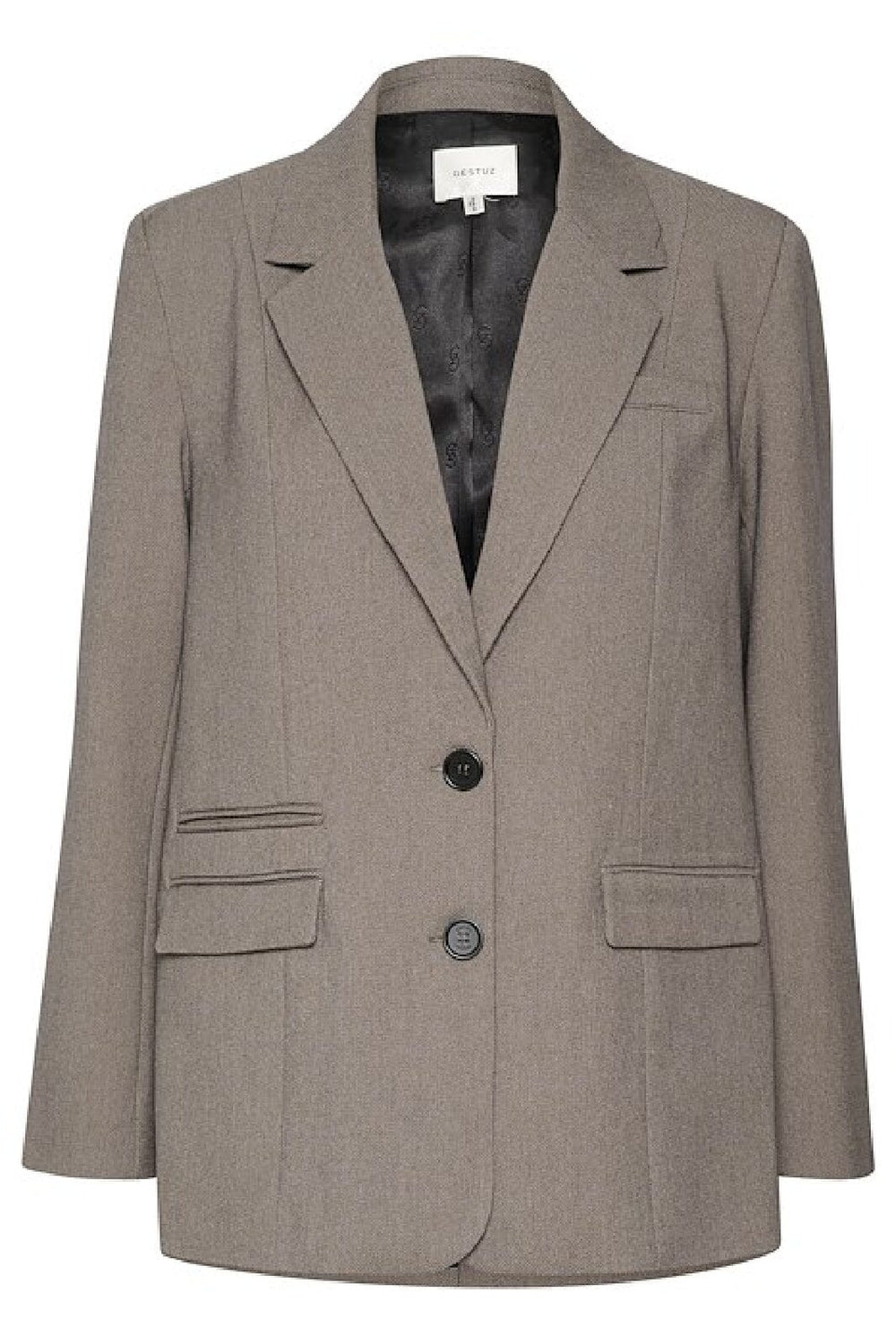 Gestuz - AncieGZ blazer - Grey structure Blazere 