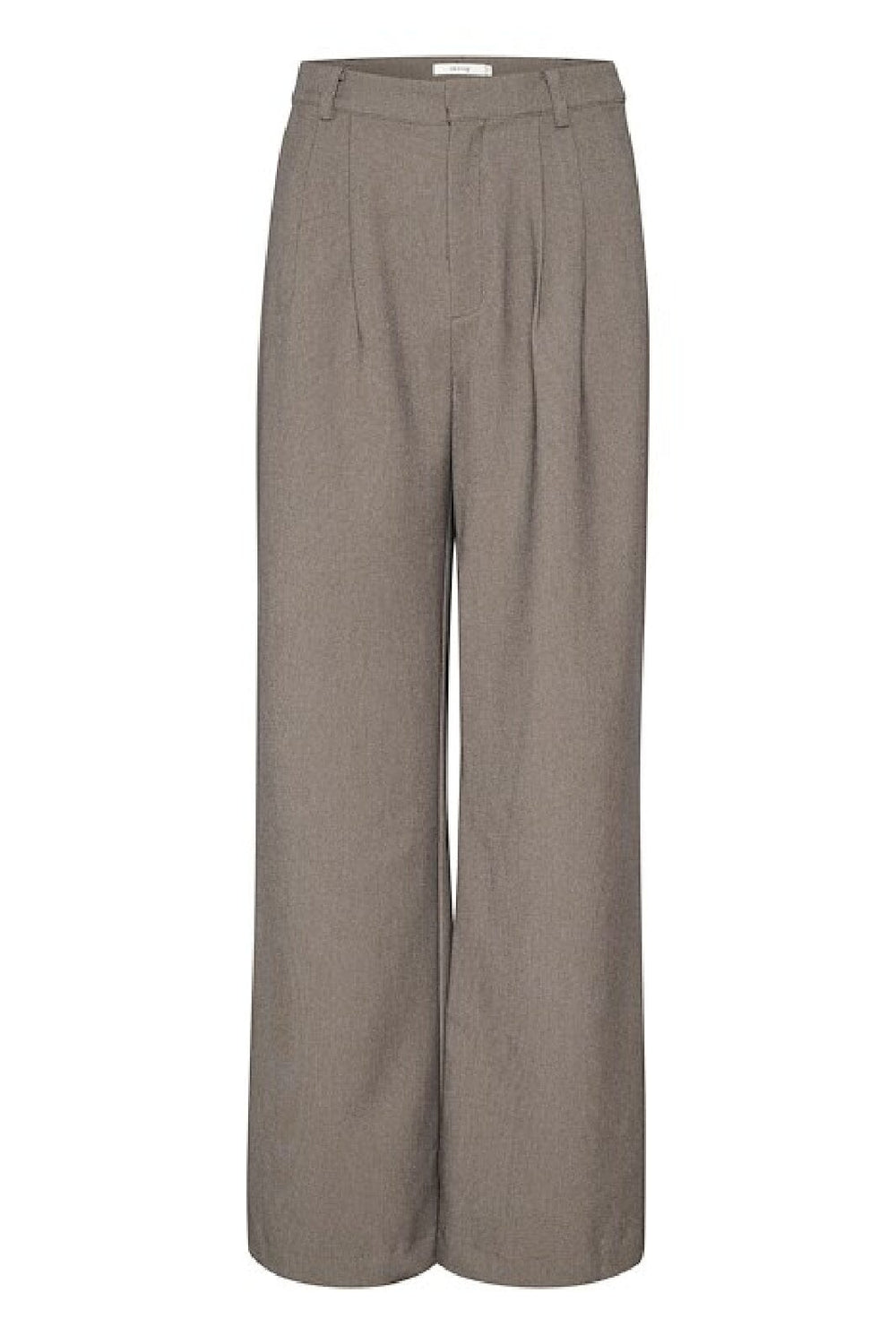 Gestuz - AncieGZ HW pants - Grey structure Bukser 