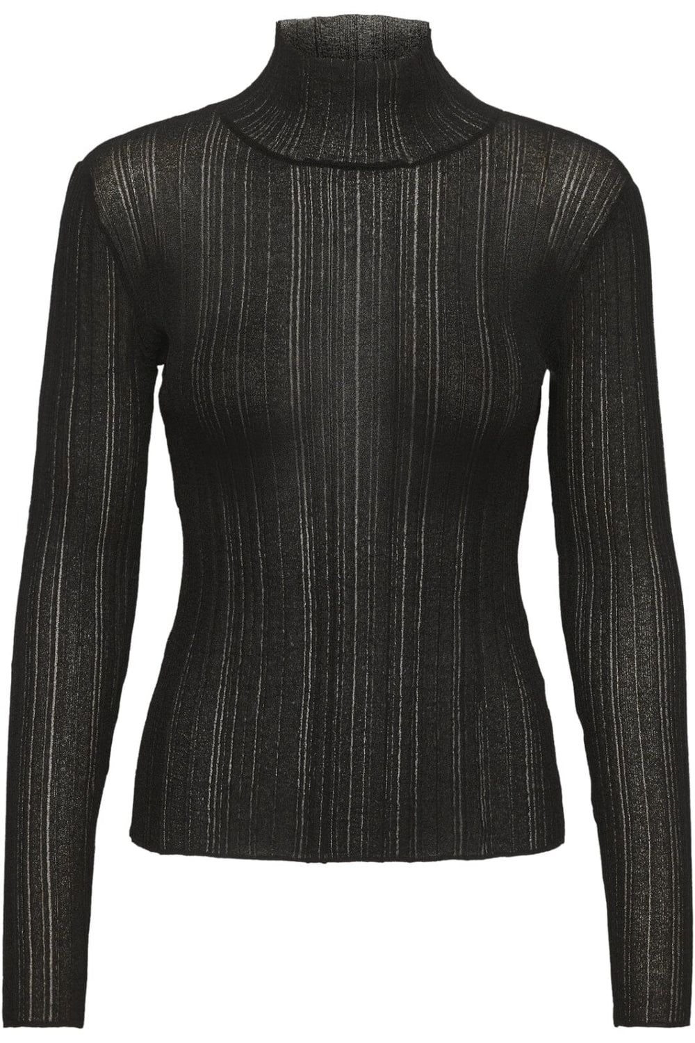 Gestuz - CalizGZ turtleneck - Black Bluser 