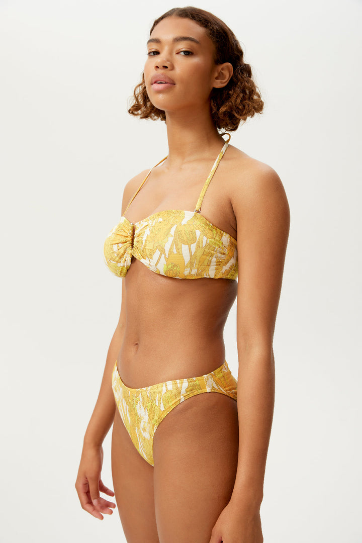 Gestuz - CanaGZ Bikini Bottom - Yellow Tulip Bikinier 