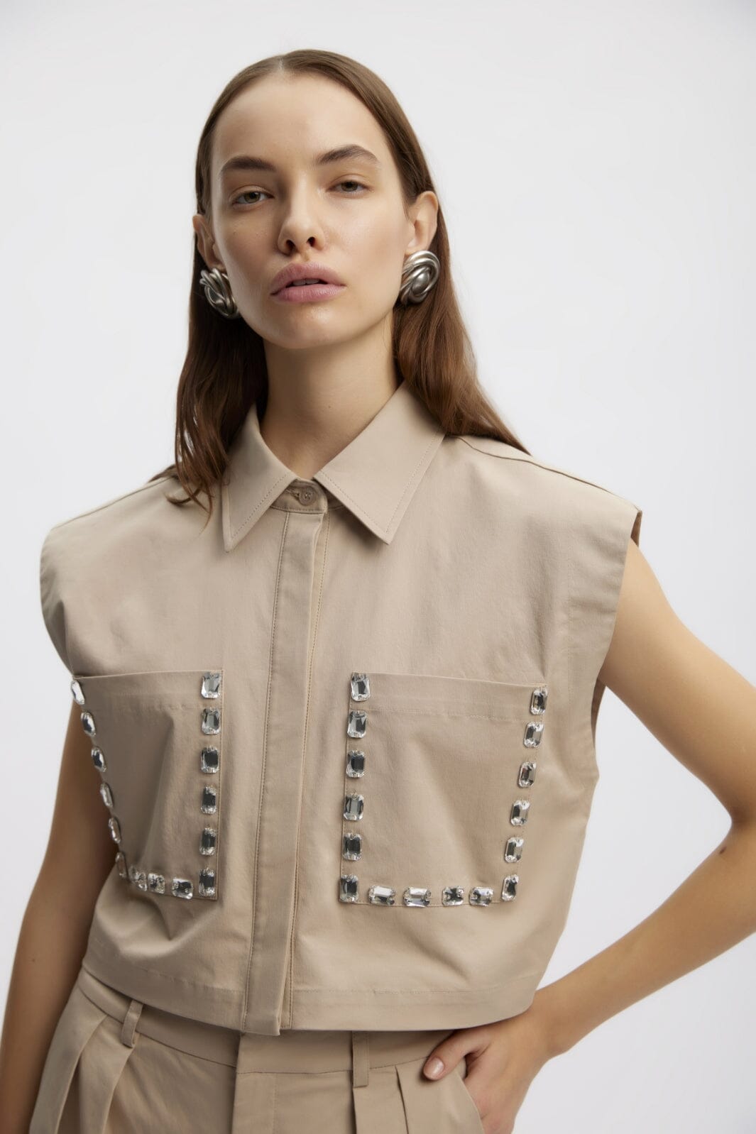 Gestuz - CeleneGZ sl shirt - String Veste 