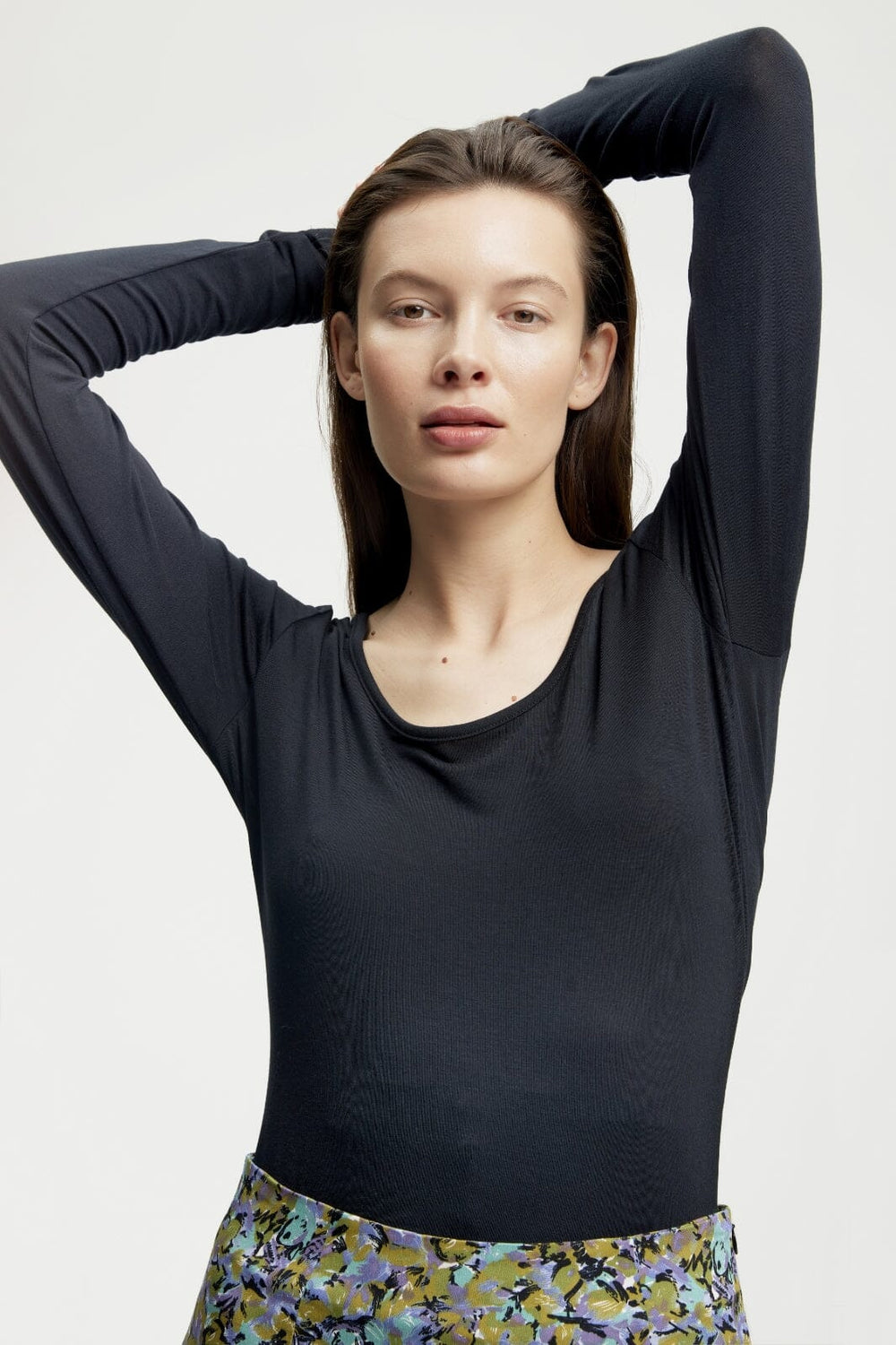 Gestuz - DamyGZ ls tee - Black T-shirts 