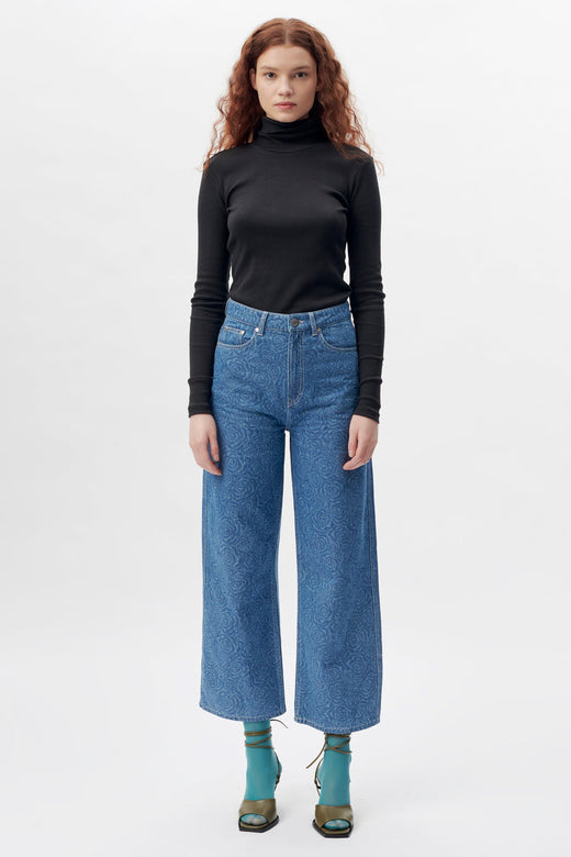 Gestuz - Drew Gz Is rollneck Noos - Black Bluser 