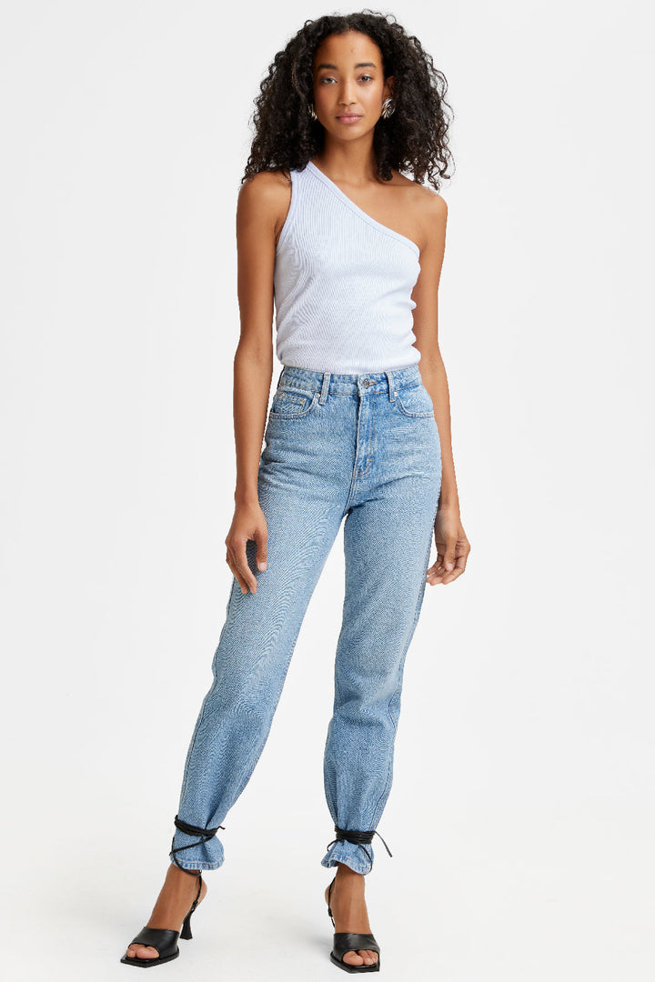 Gestuz - DrewGZ One Shoulder - Bright White Toppe 