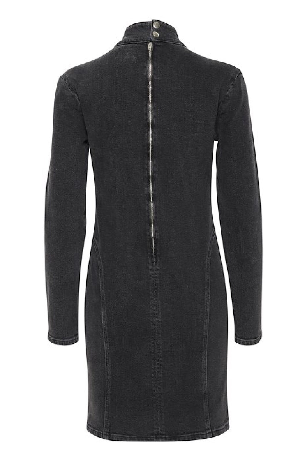 Gestuz - FrillyGZ short dress - Washed black Kjoler 