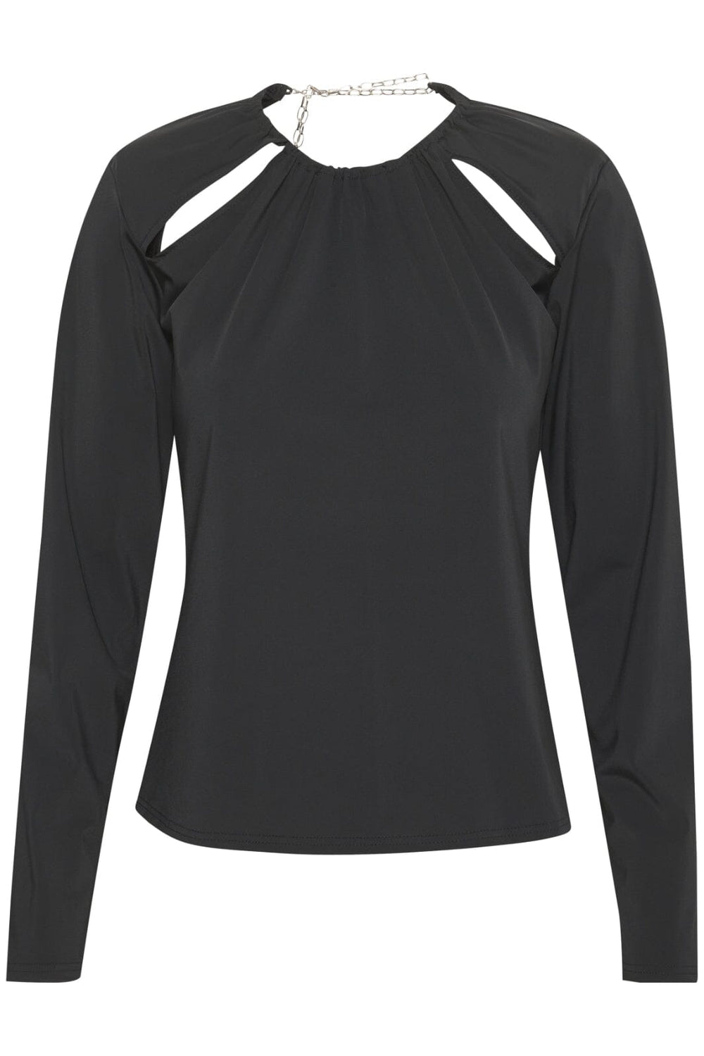 Gestuz - JiaGZ sl blouse - Black Bluser 