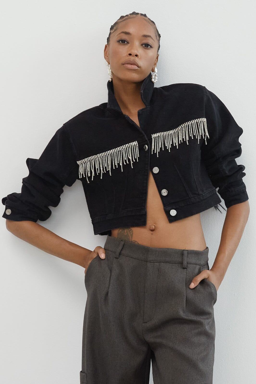 Gestuz - KaleGZ short jacket - Black Jakker 