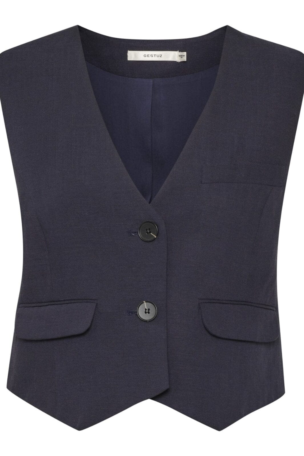 Gestuz - MalouGZ linen waistcoat - Seaborne Veste 
