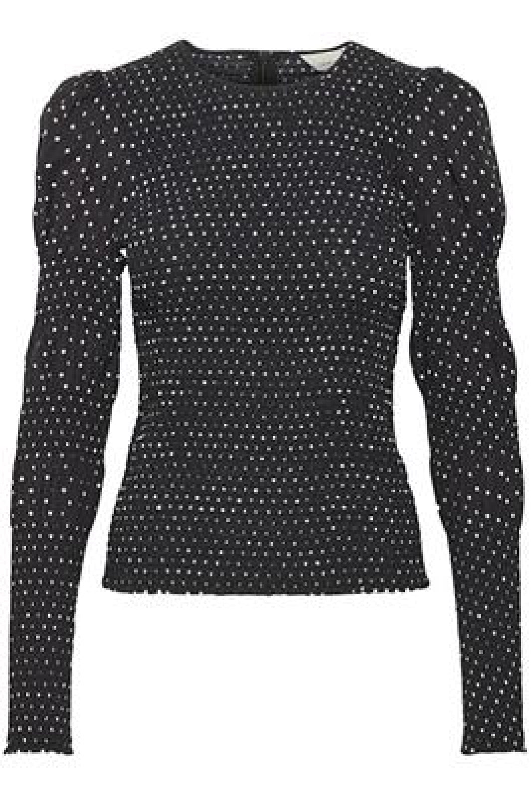 Gestuz - MazziGZ P blouse - Black dot Bluser 