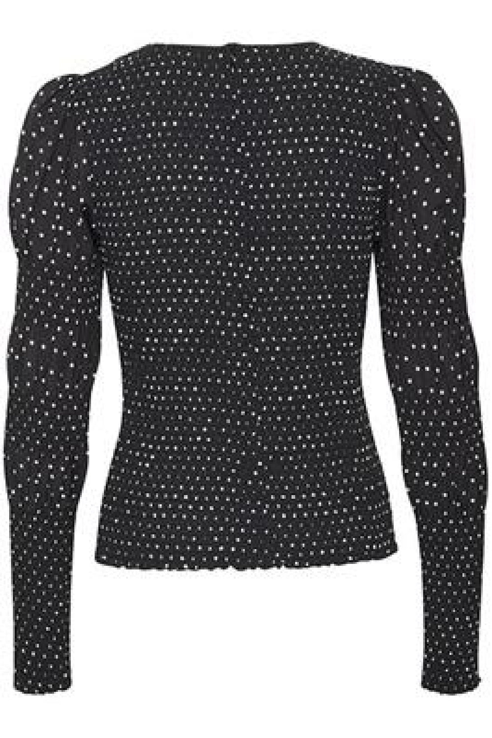 Gestuz - MazziGZ P blouse - Black dot Bluser 