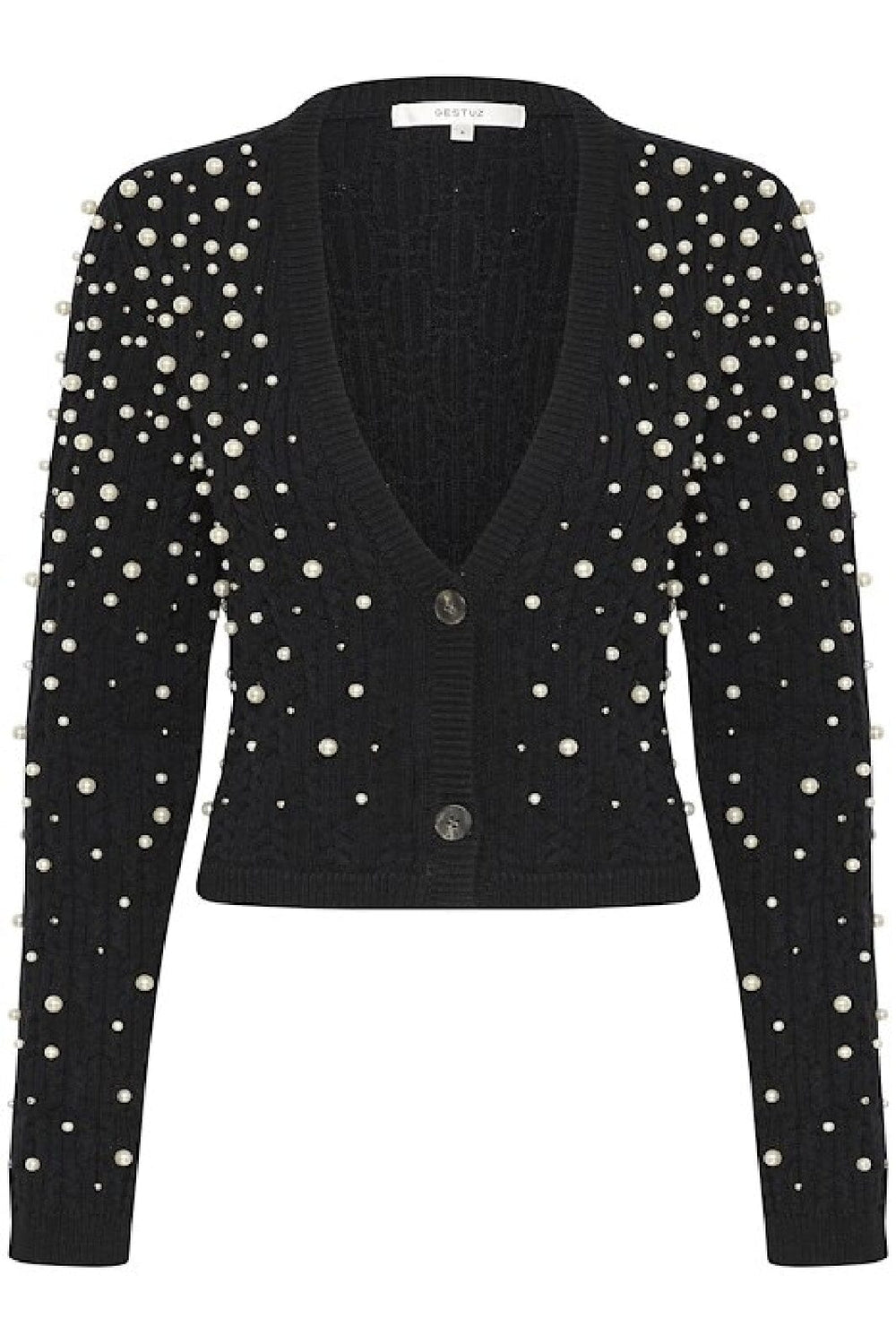 Gestuz - OlviaGZ cardigan - Black Cardigans 