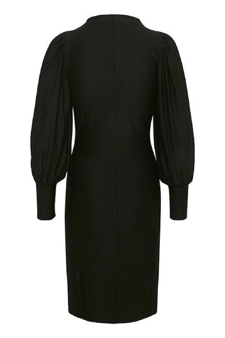 Gestuz - RifaGZ puff dress - Black Kjoler 