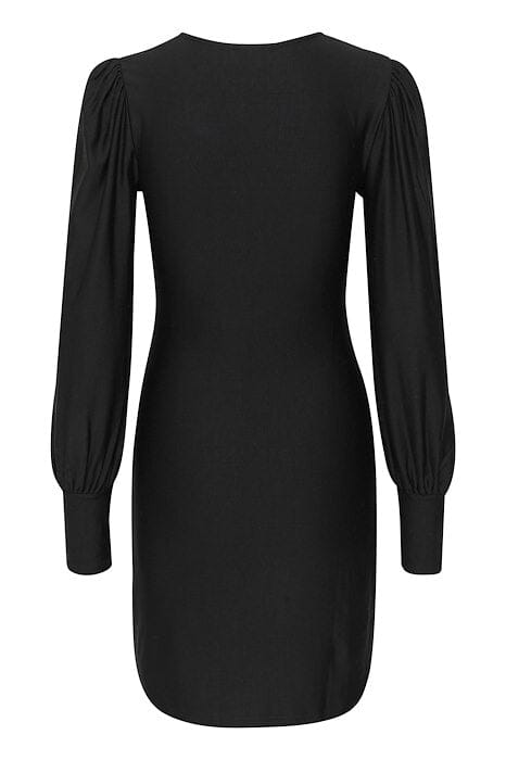 Gestuz - RifaGZ v-neck short dress - Black 